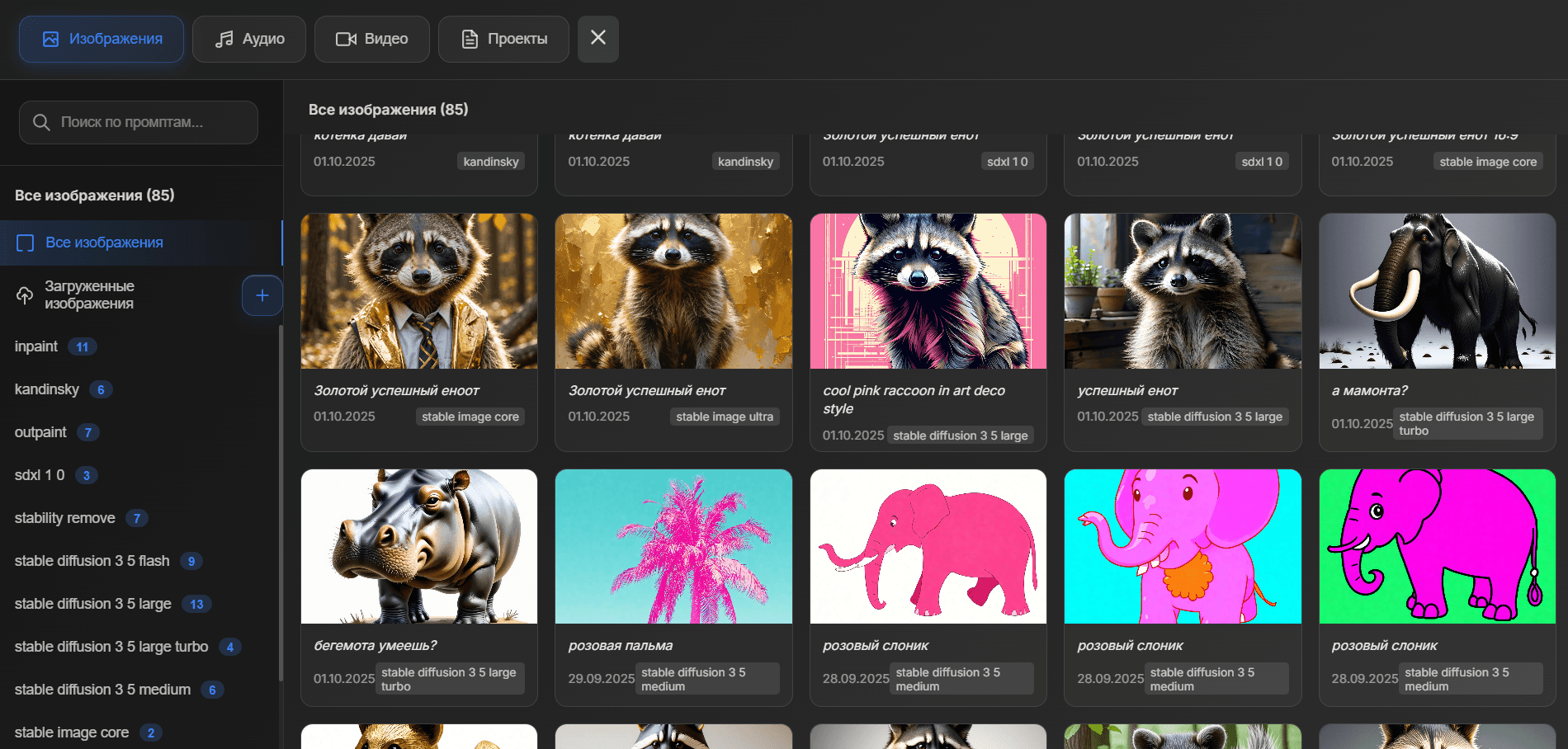 Общение с AI